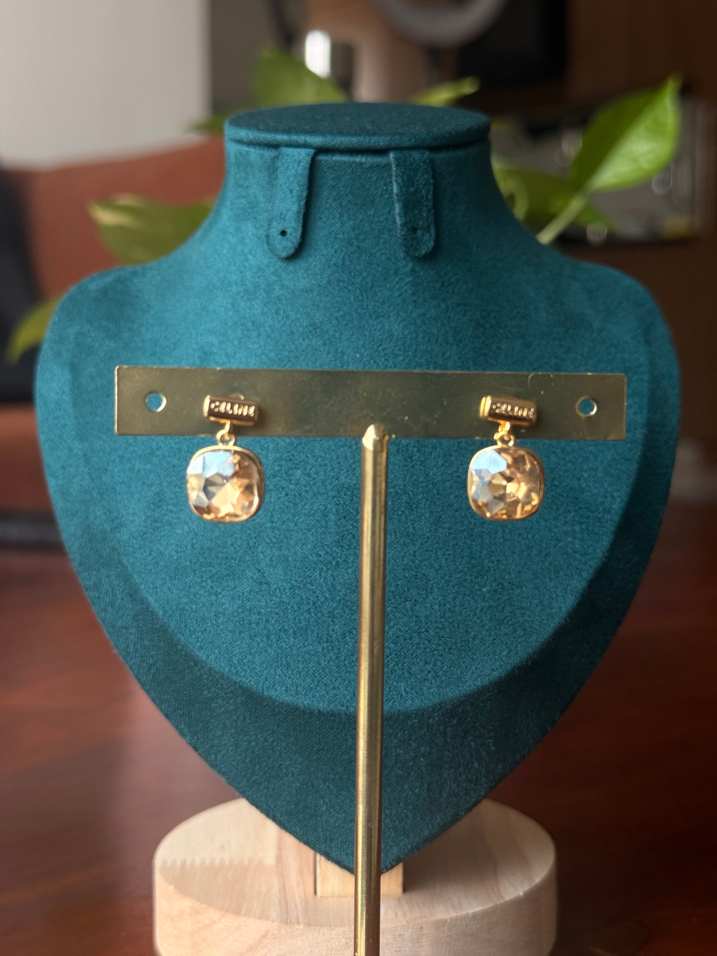 The Aurora Square Drop Earrings