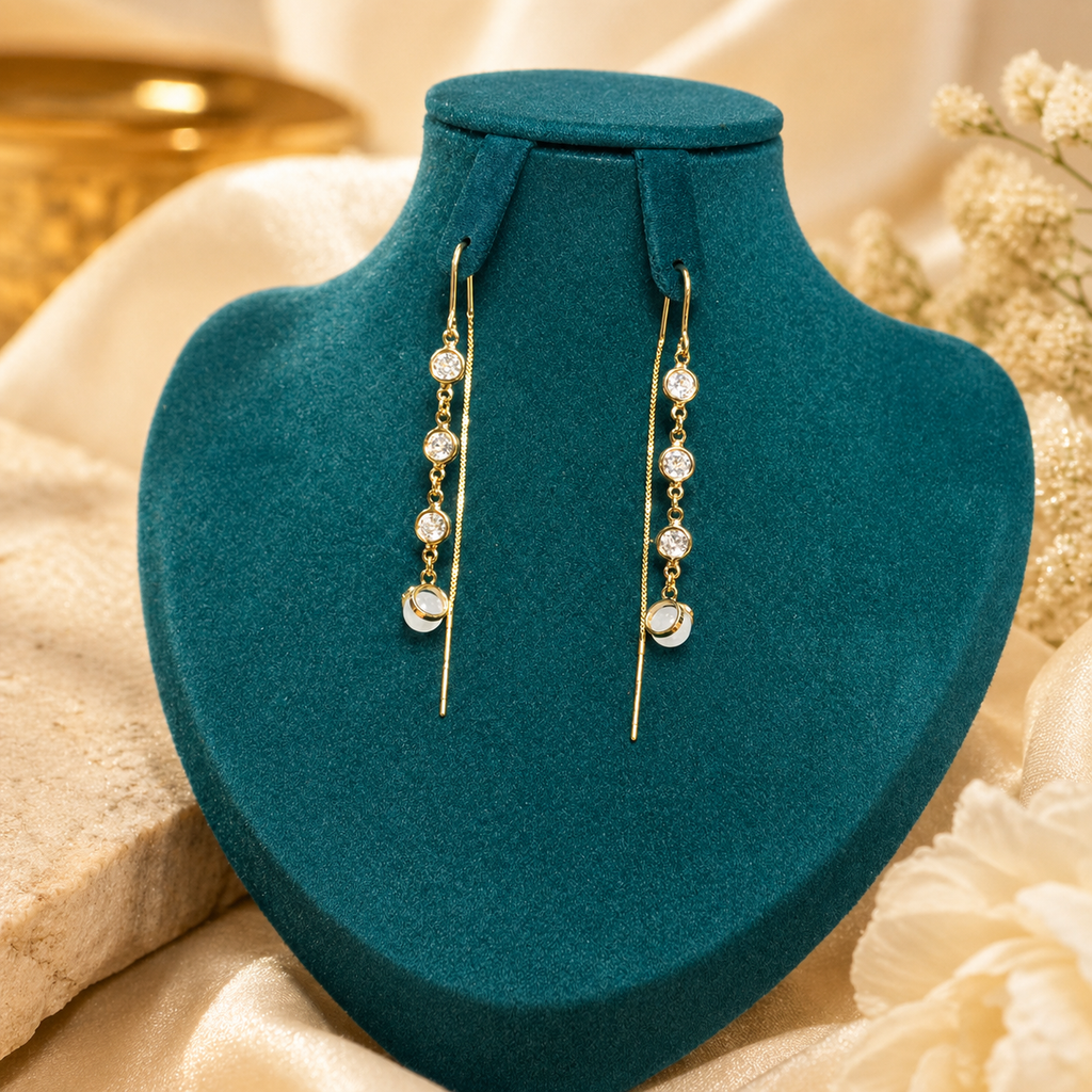 Aura Line Luxe Earrings