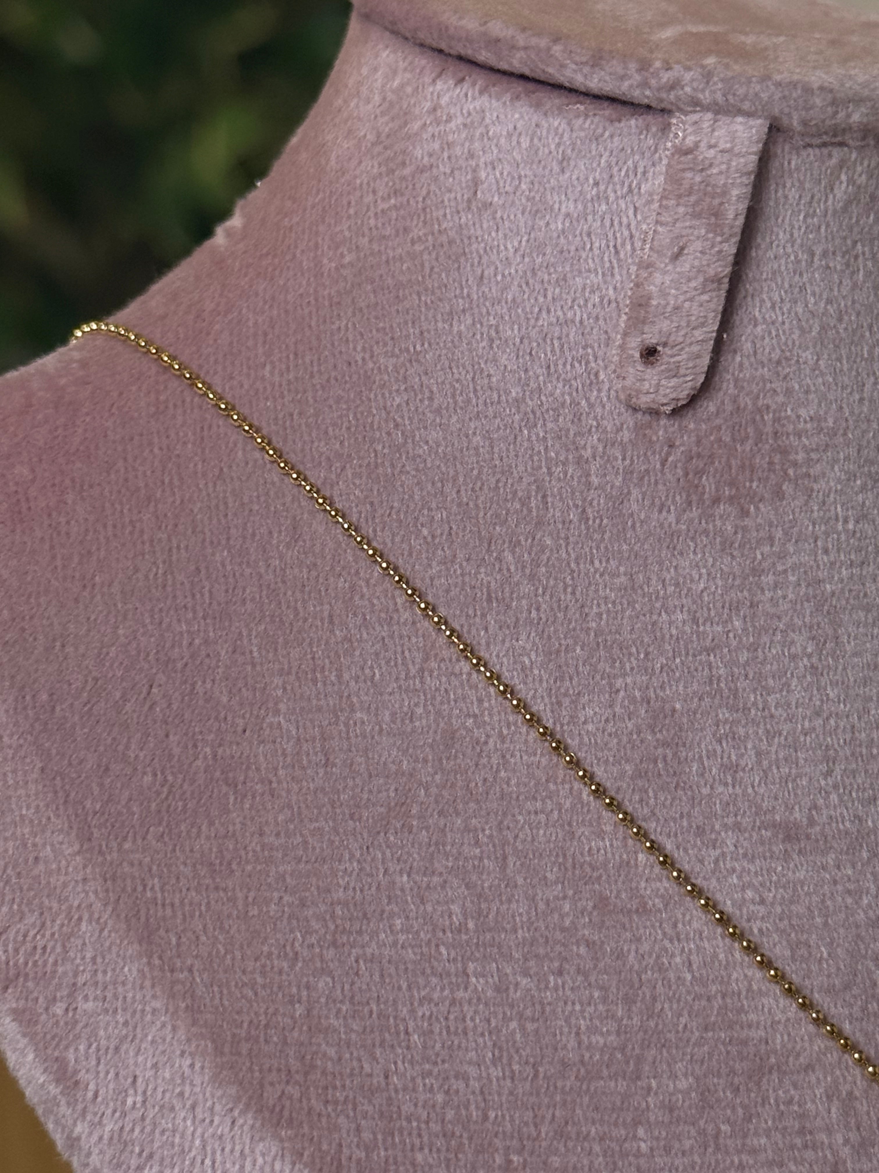 The Leo Charm Ball-Chain Necklace