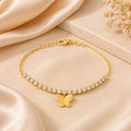 Luxe Butterfly Charm Bracelet