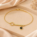 Midnight Heart Luxe Bracelet