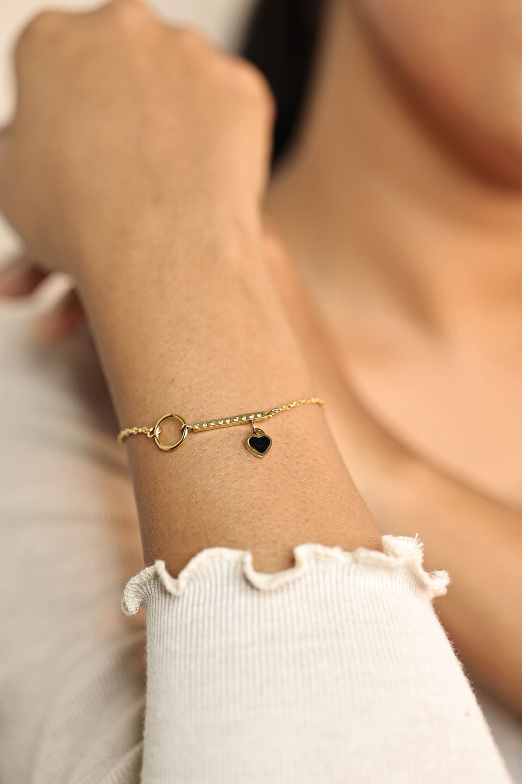 Midnight Heart Luxe Bracelet