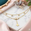 Butterfly Glow Double Bracelet